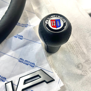 Genuine ALPINA e30 Package:  Steering wheel | Shift Knob | Emblem